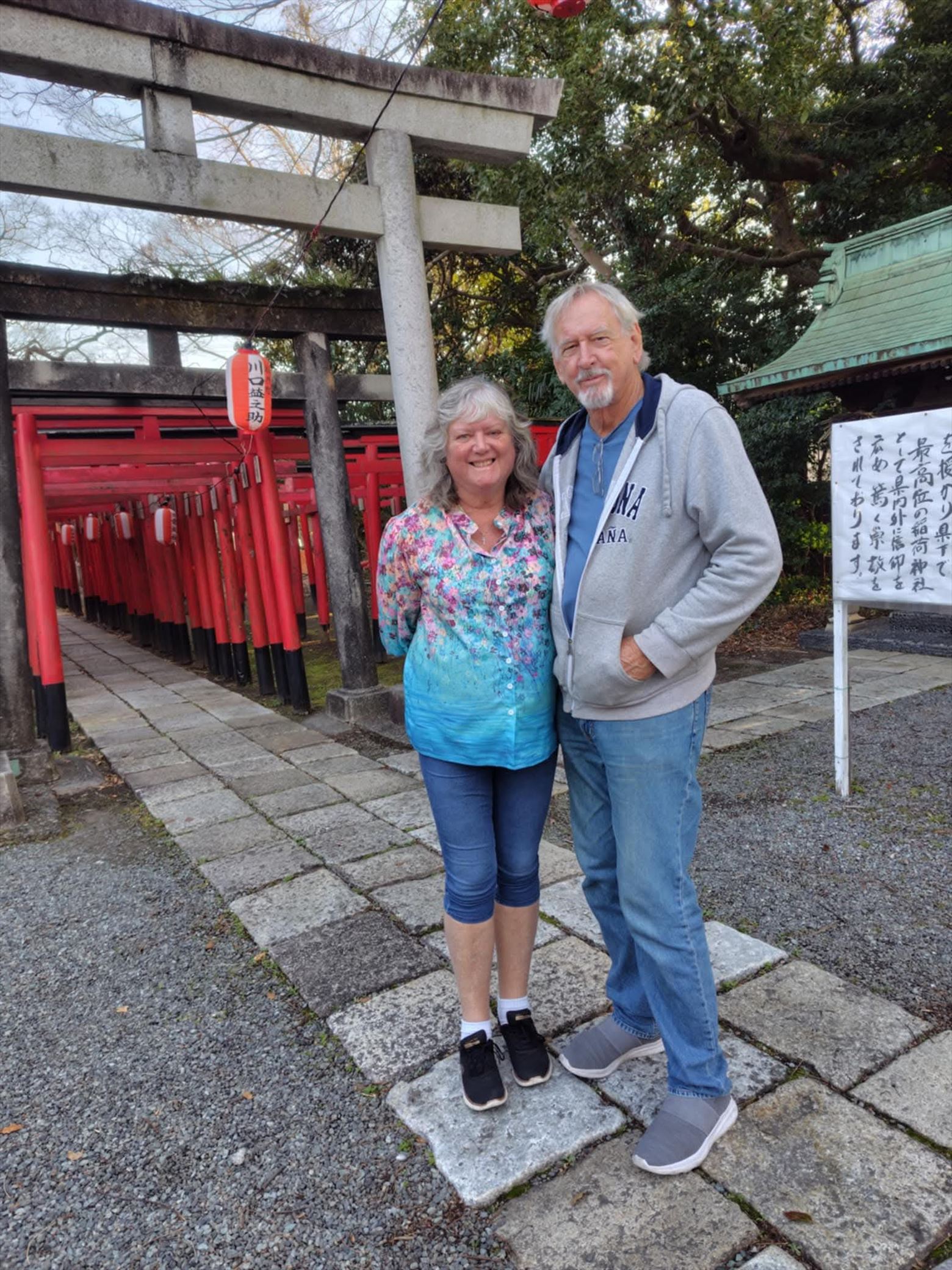 Minowa Inari Shrine with red torii gates-a hidden photo spot in Shizuoka.