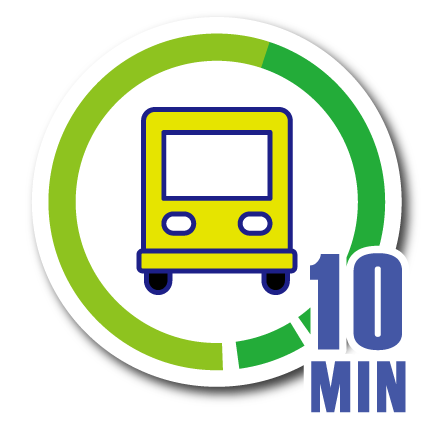 10min shuttle bus